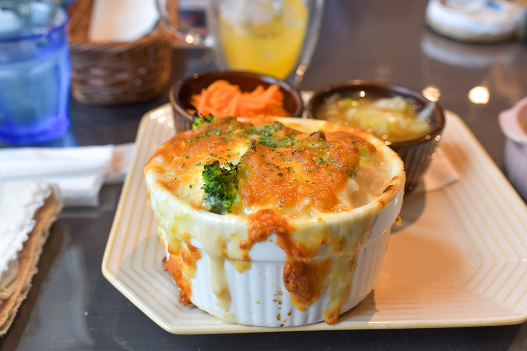 カフェレストチェリーで食べたチキンドリア