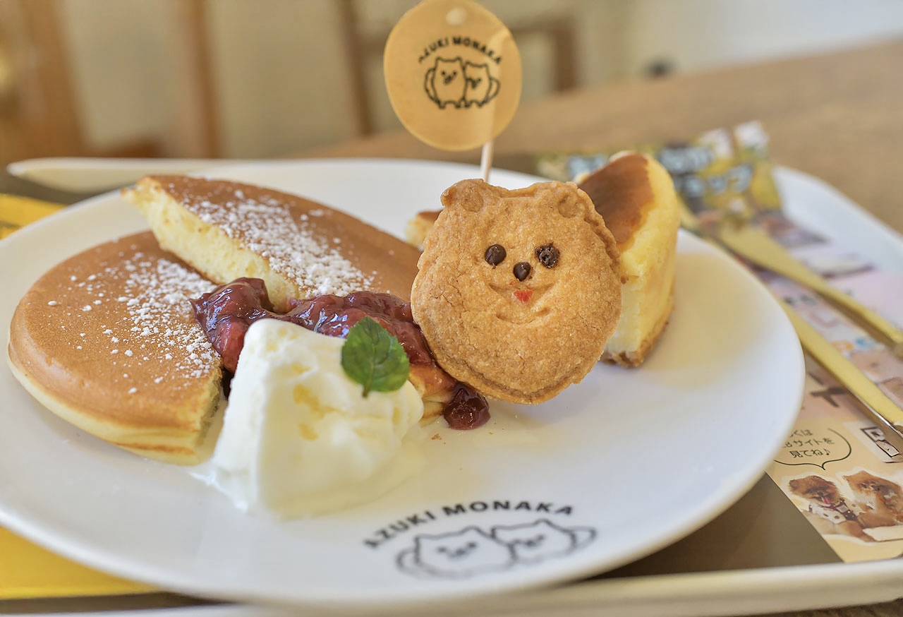 ポメラニアンカフェ パンケーキ