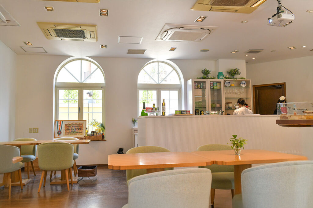 ヴィラ・デ・マリアージュさいたまのレストラン 店内